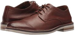 Dezmin Plain (Brown Leather) Men's Shoes