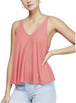 Dani Tank Top (Dark Pink) Women's Sleeveless