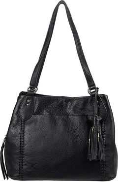 Melrose Satchel (Black) Handbags