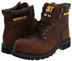 2nd Shift Steel Toe (Dark Brown Leather) Men's Work Boots