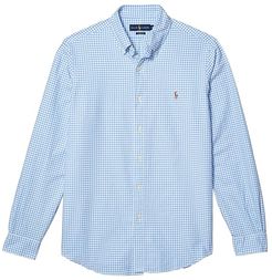 Classic Fit Long Sleeve Oxford Shirt (Multi) Men's Clothing