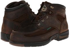 Athens 6 Moc Toe Lace Up (Brown) Men's Work Lace-up Boots