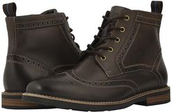 Odell Wingtip Boot with KORE Walking Comfort Technology (Brown CH) Men's Lace-up Boots