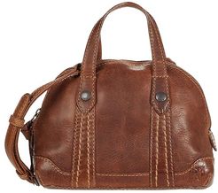Melissa Mini Domed Crossbody (Cognac) Handbags