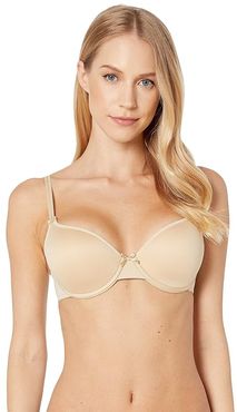 Basic Invisible Smooth Custom Fit Bra (Beige) Women's Bra