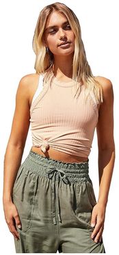 Blissed Out Tank (Nude) Women's Clothing