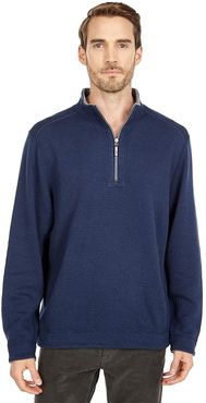 Flipshore 1/2 Zip (Ocean Deep) Men's Clothing