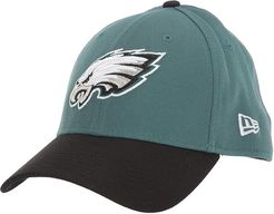 NFL Team Classic 39THIRTY Flex Fit Cap - Philadelphia Eagles (Green/Black) Baseball Caps