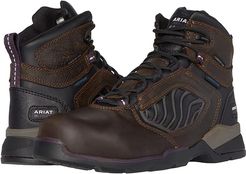 Rebar Flex 6 Waterproof Carbon Toe (Dark Brown) Women's Work Boots