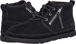 Neumel Dual Zip Boot (Black) Men's Shoes