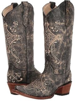 L5048 (Black/Bone) Cowboy Boots