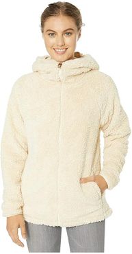 Lynx Full Zip Fleece (Creme Brulee) Women's Fleece