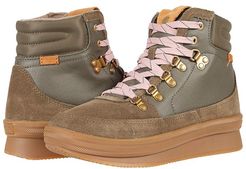 Midland Boot Suede Splash Canvas WX (Bungee Cord Olive) Women's Shoes