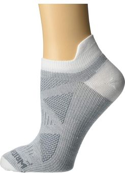 Specific Coolmesh II Tab (Light Grey/White) Women's Crew Cut Socks Shoes