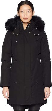 Shearling Stirling Parka (Black/Black) Women's Coat