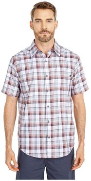 Syrocco Short Sleeve Shirt (Picante) Men's Short Sleeve Button Up