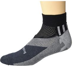 Enduro Low Cut (Black) Crew Cut Socks Shoes