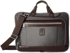 Platinum(r) Elite - Expandable Business Brief (Vintage Grey) Briefcase Bags