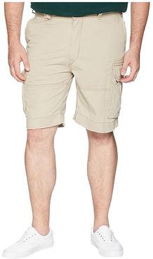 Big Tall Vintage Chino Gellar Fatigue Shorts (Hudson Tan) Men's Shorts