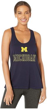 Michigan Wolverines Eco(r) Swing Tank Top (Navy 3) Women's Sleeveless