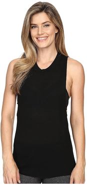 Heat-Wave Tank Top (Black) Women's Sleeveless