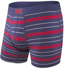 Ultra Boxer Fly (Navy Summit Stripe) Men's Underwear