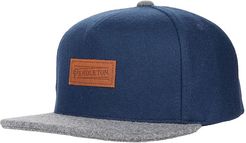 Wool Mixed Hat (Marine/Grey) Caps