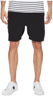 Stretch Taffeta Shorts (Black) Men's Shorts