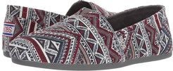 Bobs Plush - Rivers Edge (Charcoal/Multi) Women's Slip on  Shoes