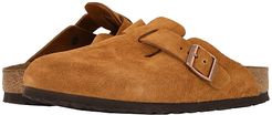 Boston Soft Footbed (Unisex) (Mink Suede) Clog Shoes