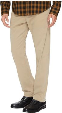 The Graduate Tailored Straight SUD Sueded Stretch Sateen (Khaki) Men's Casual Pants