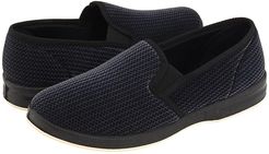 Regal (Blue Microfiber) Men's Slippers