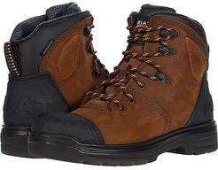 Turbo Outlaw 6 Waterproof (Barely Brown) Men's Boots