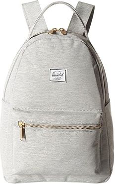 Nova Small (Light Grey Crosshatch) Backpack Bags