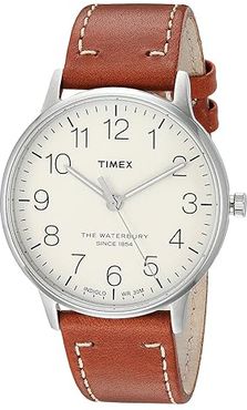 Waterbury Classic 40 (Brown/Cream) Watches