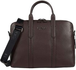 Metropolitan Slim Brief (QB/Oak) Handbags