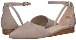 Plateau (Taupe Suede) Women's Slip on  Shoes