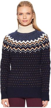 Ovik Knit Sweater (Dark Navy) Women's Sweater