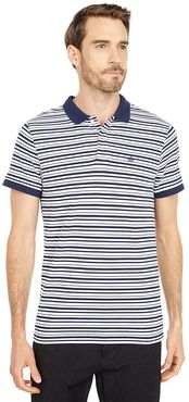 Smart 360 Flex Pique Performance Polo (Versatile Pembroke Stripe) Men's Clothing