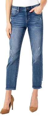 Crop Straight Jeans in Kennedy (Kennedy) Women's Jeans