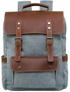 Valley Hill Canvas Backpack (Teal) Backpack Bags