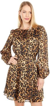 Elma Cheetah Burnout Dress (Multi) Women's Dress