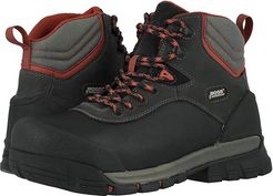 6 Bedrock Shell Comp Toe WP (Coal) Men's Shoes