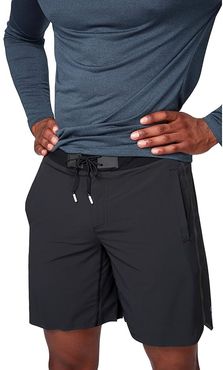 Hybrid Shorts (Black) Men's Shorts