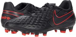 Legend 8 Academy FG/MG (Black/Dark Smoke Grey/Chile Red) Cleated Shoes