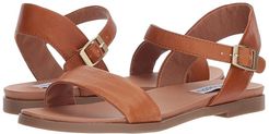 Dina Sandal (Tan Leather) Women's Sandals