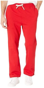 Classic Athletic Fleece Pull-On Pants (Ralph Lauren 2000 Red) Men's Casual Pants