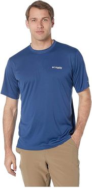 PFG ZERO Rules S/S Shirt (Carbon) Men's Short Sleeve Pullover