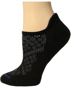 PhD(r) Run Light Elite Micro (Black) Women's No Show Socks Shoes