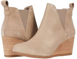 Kelsey (Taupe Grey Leather/Suede) Women's Shoes